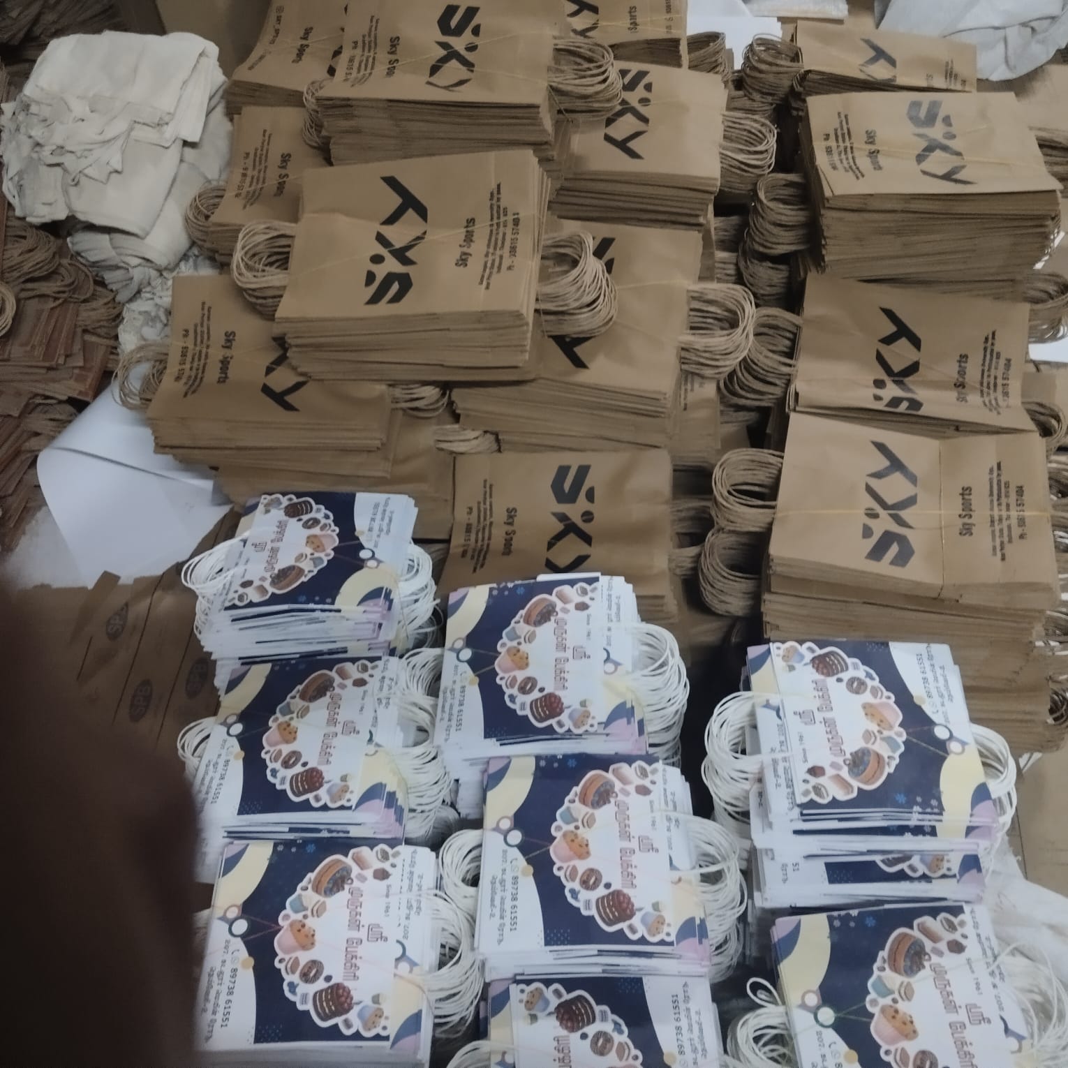 Colorful Birthday Sweet Bags